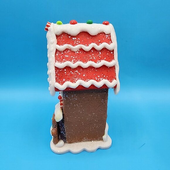Gingerbread House Gingerbread Man Peppmermit Faux Cookie Frosted Glitter v2 - Picture 3 of 8